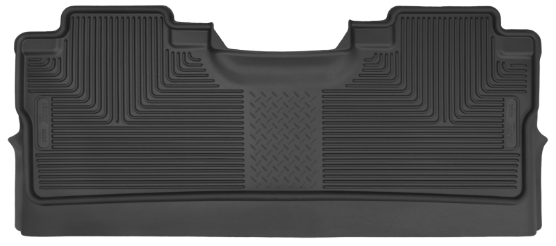 Ford F-150 Floor Mats - Rear - Husky Liners - X-act Contour - Black - `15-`23